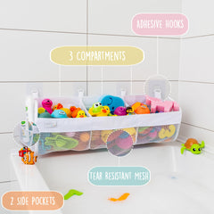 Comfylife ultra strong adhesive hooks mount securely on tile or tub