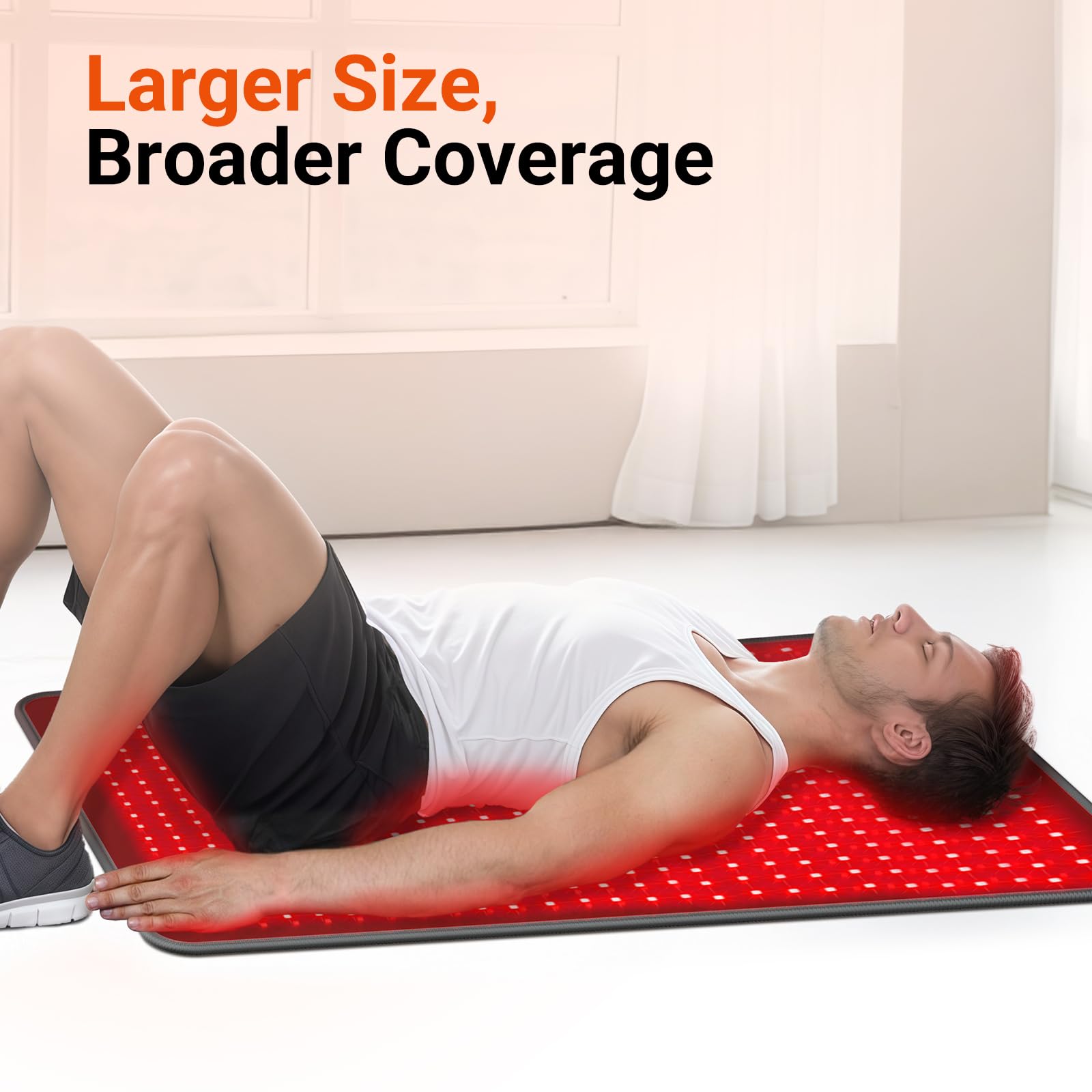 Comfytemp mat delivering up to 96W of power for strong warmth and comfort.