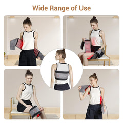 Comfytemp belt front view showcasing compact design for comfortable wear.
