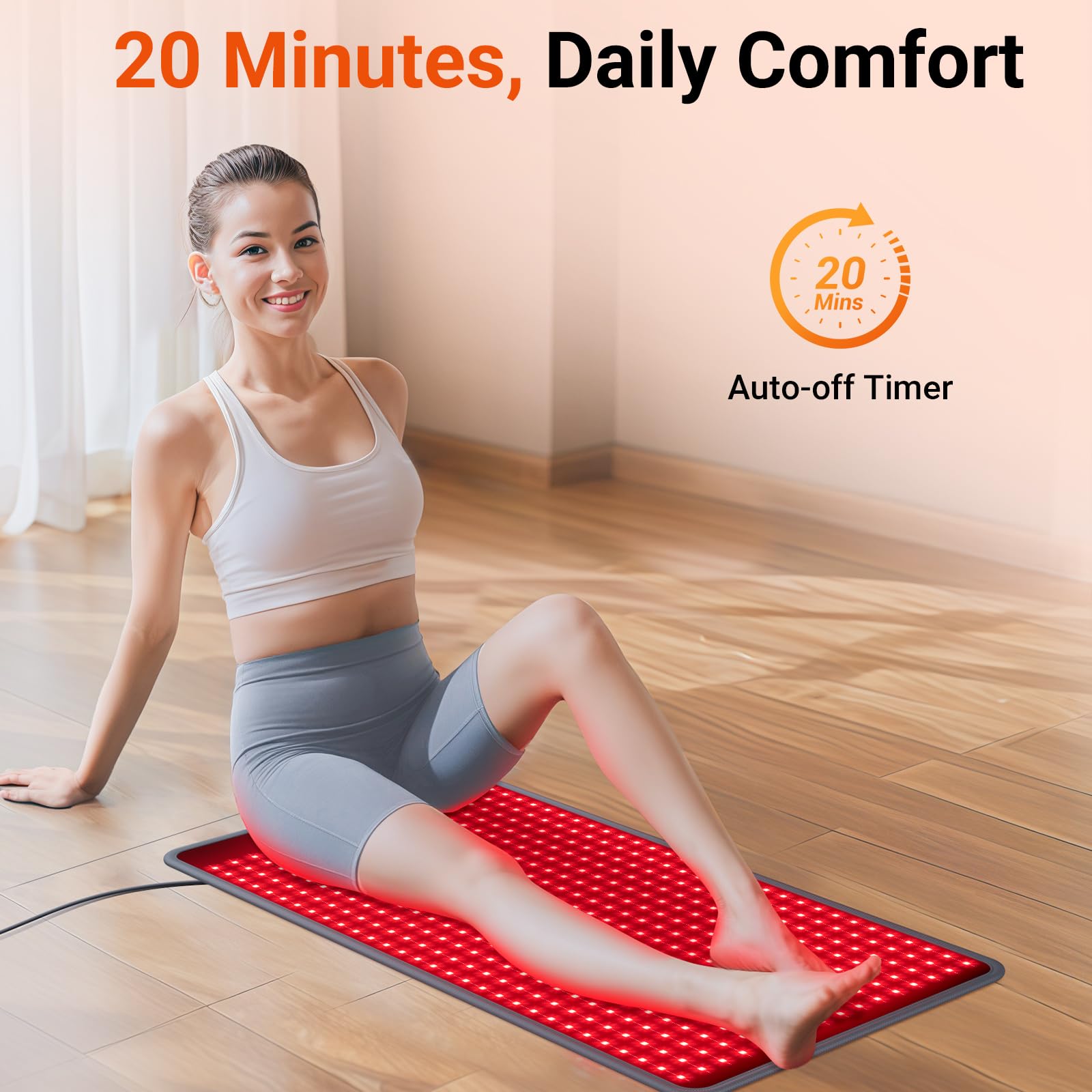 Comfytemp usage tips help optimize 20-minute daily sessions.