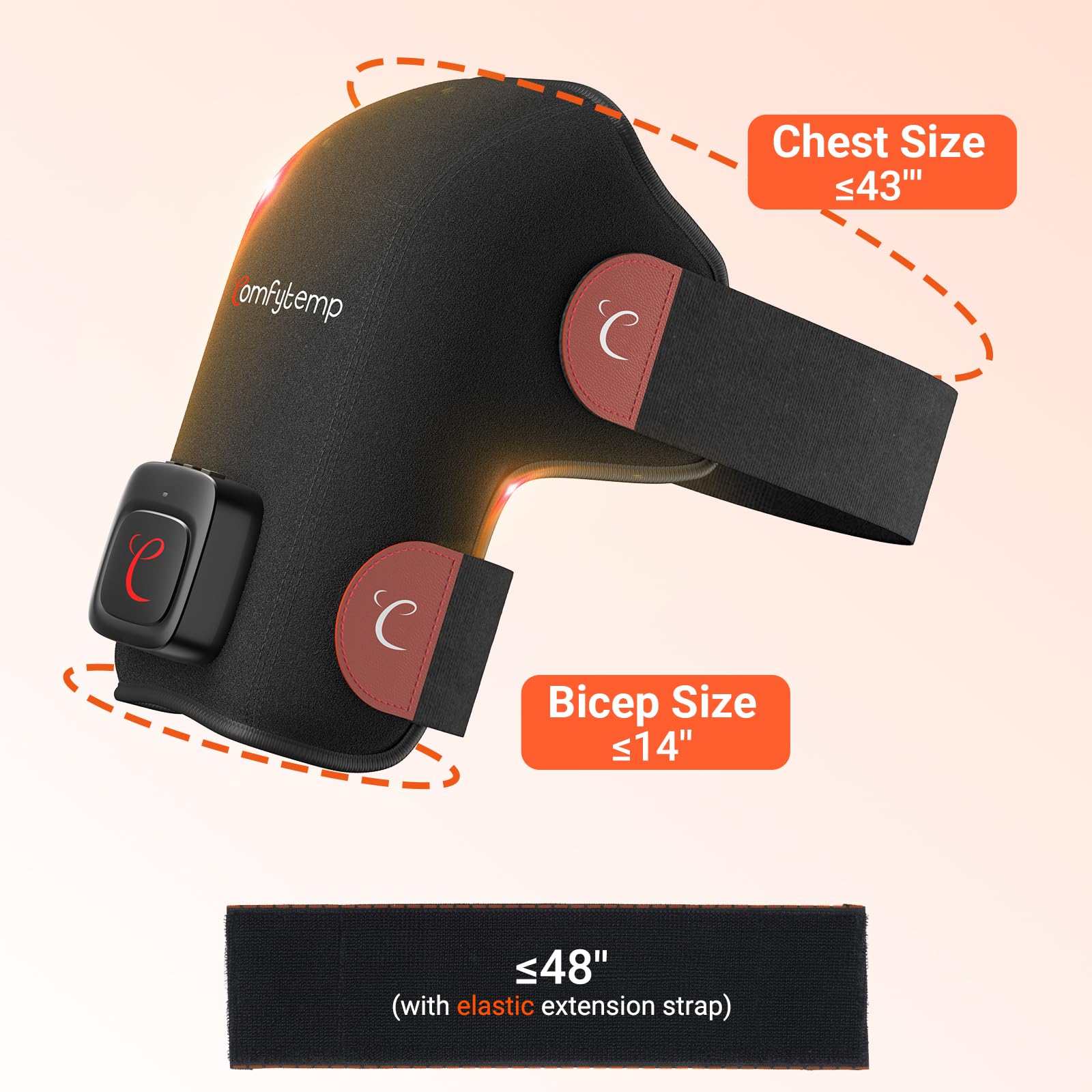 Comfytemp built-in timer supports structured, regular sessions.