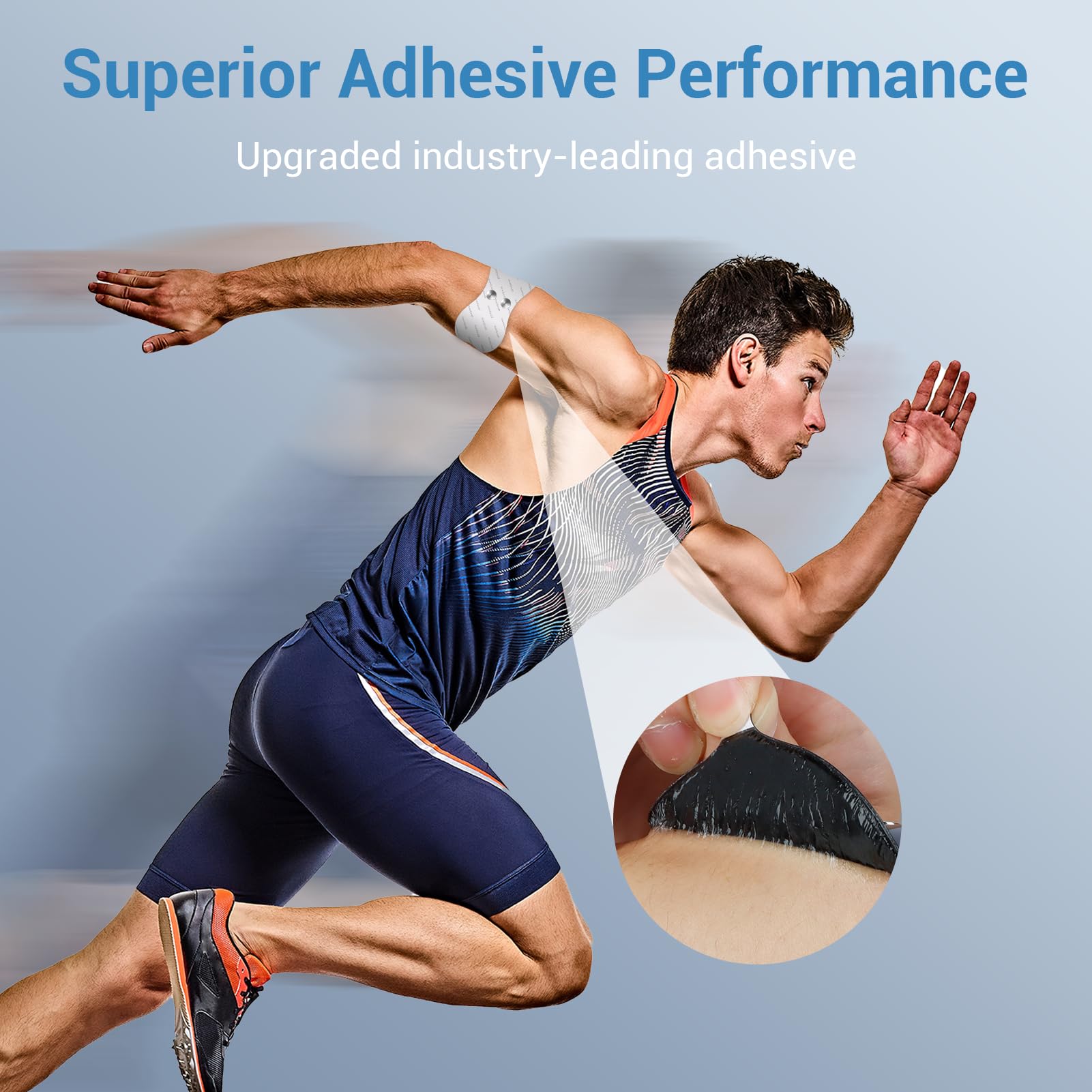 Comfytemp pads for back and shoulders provide broad coverage.