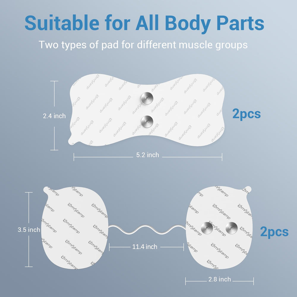 Comfytemp leg use pads offer targeted relief.