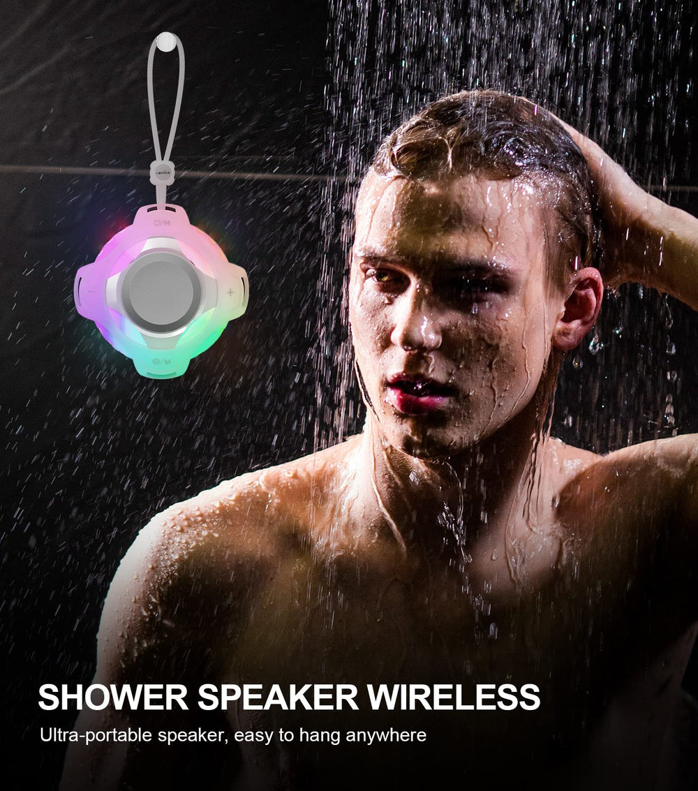 comiso floating portable speaker stays buoyant on water.