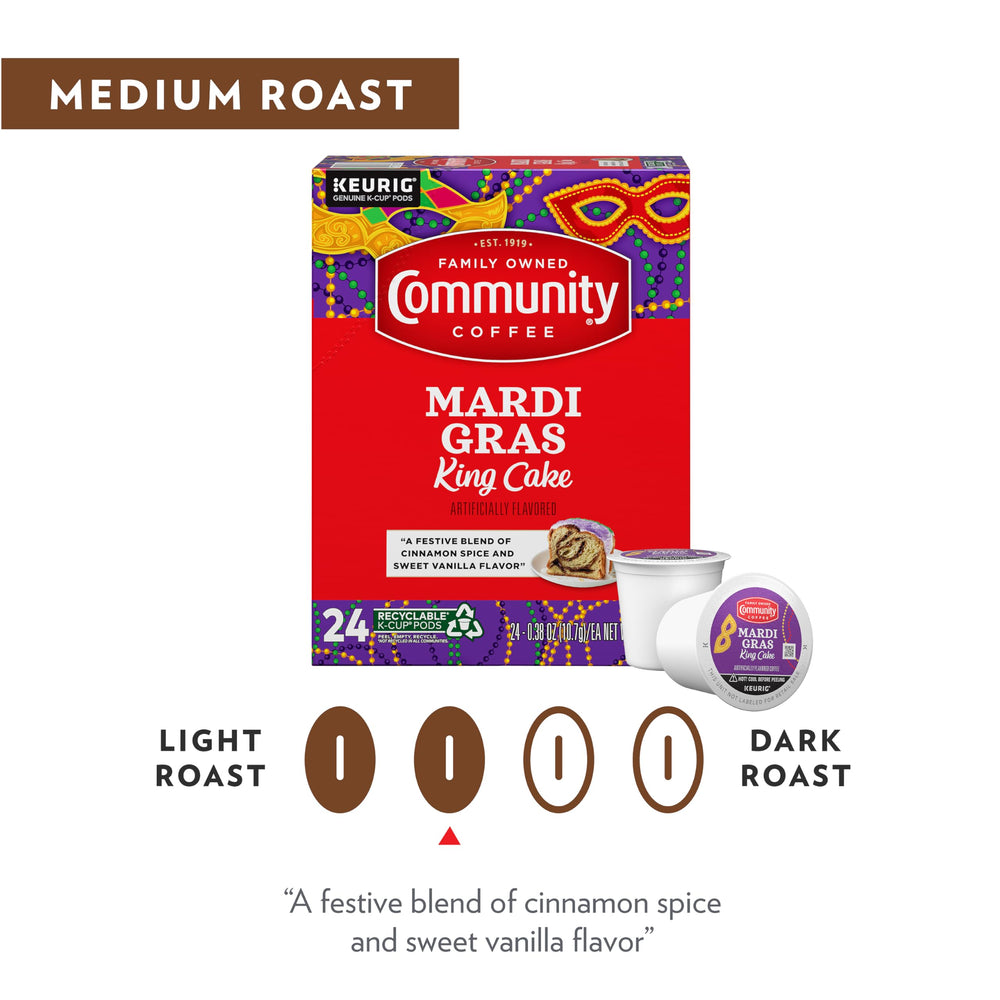 Community Coffee 24-count pack designed for everyday use.