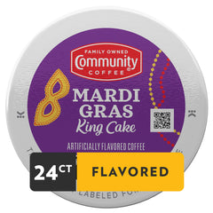Community Coffee Arabica beans showcase rich aroma and smooth flavor.