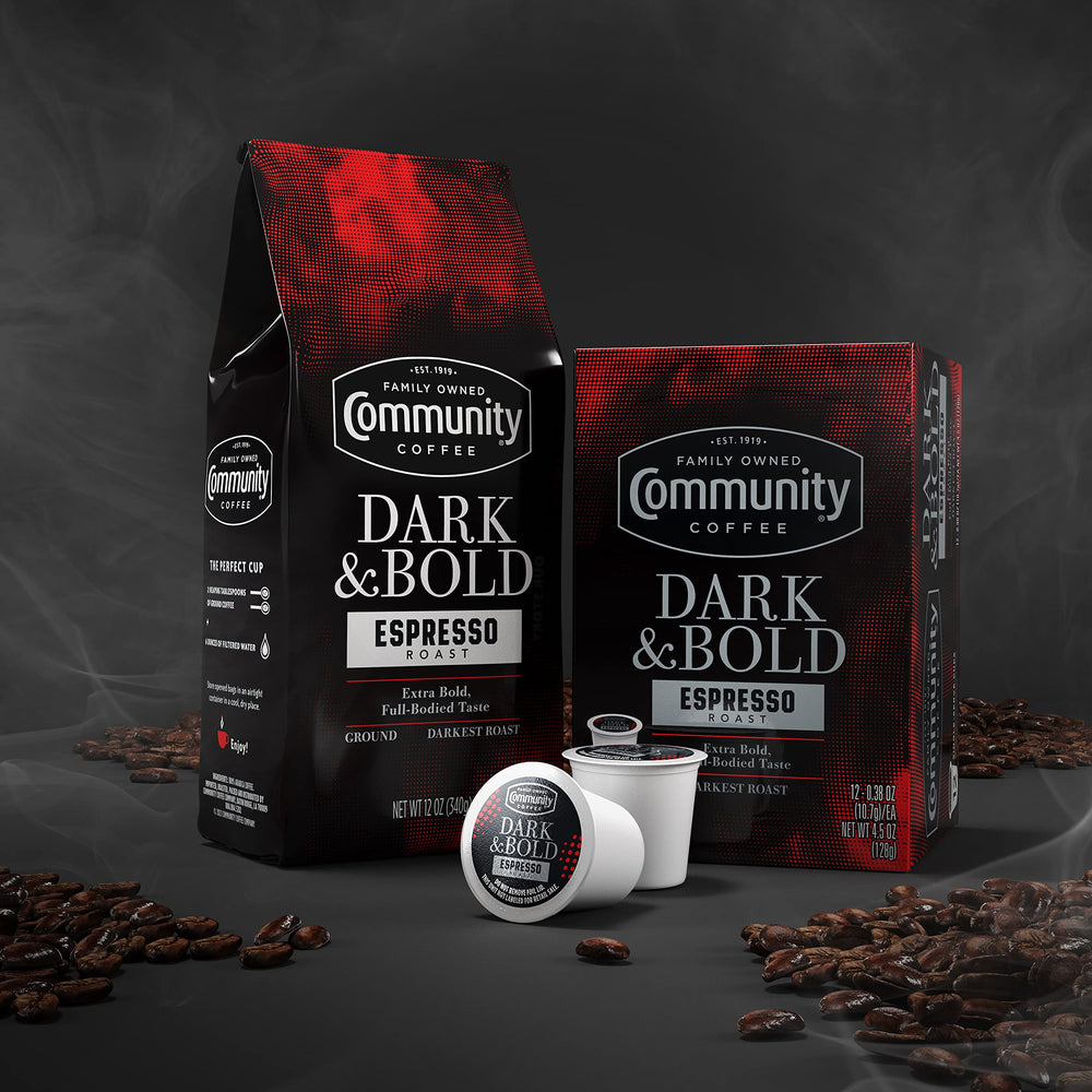 Aromas from Community Coffee evoke a bold aroma ideal for mornings.