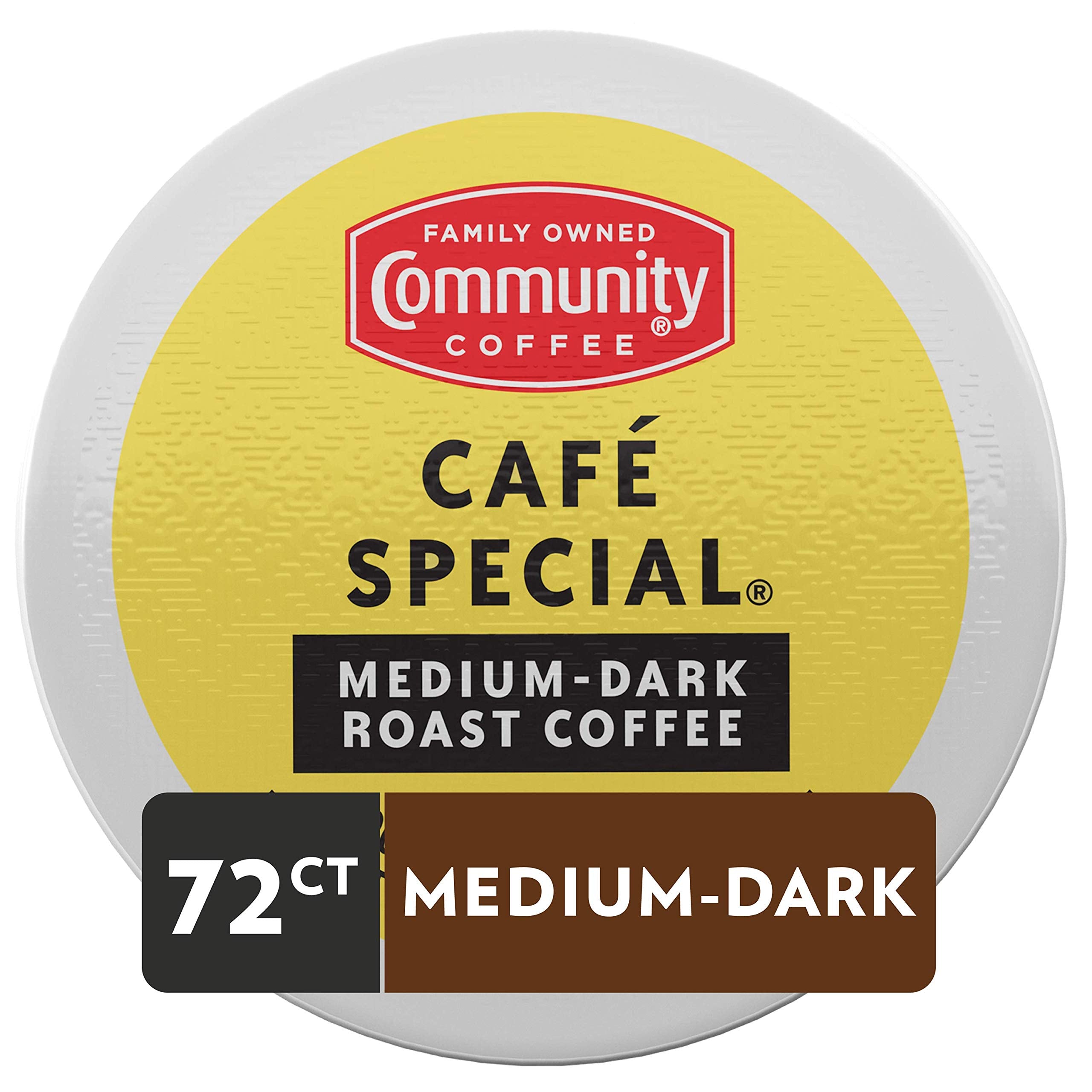 Community Coffee Café Special 72-count pods ready for quick, consistent brews