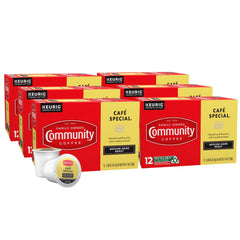 Community Coffee Cafe Special six-pack of pods for quick mornings.