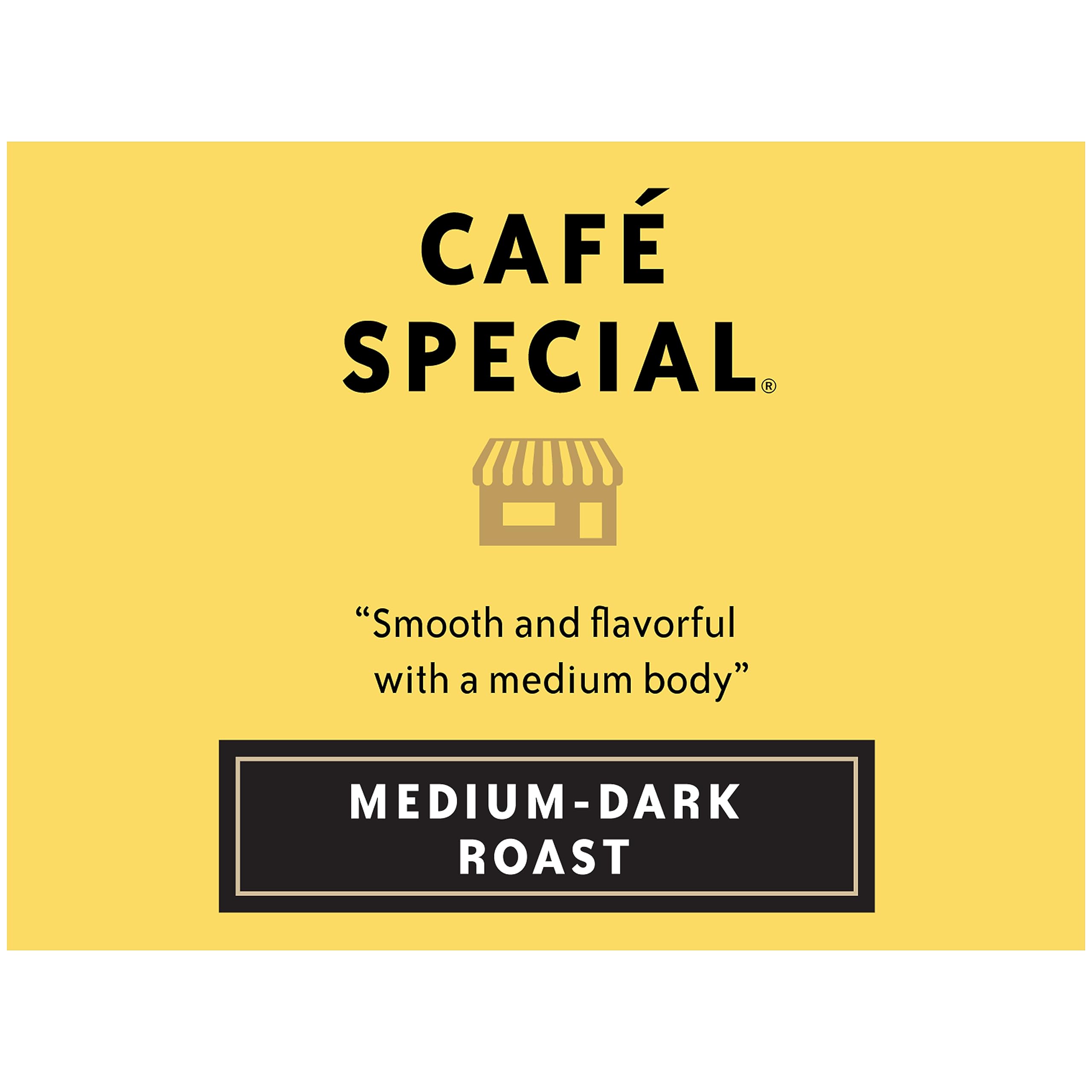 Sun-dried process on Community Coffee Cafe Special beans.