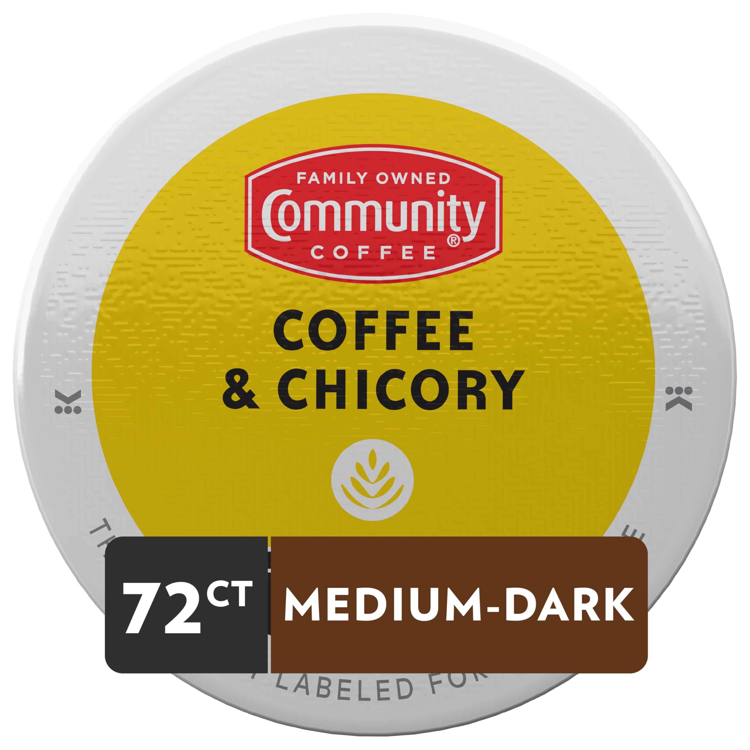 Community Coffee Chicory Keurig-compatible pods for fast, hassle-free cups.