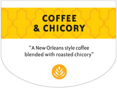 Community Coffee Coffee and Chicory cup serve shows inviting full-bodied pour over flavor
