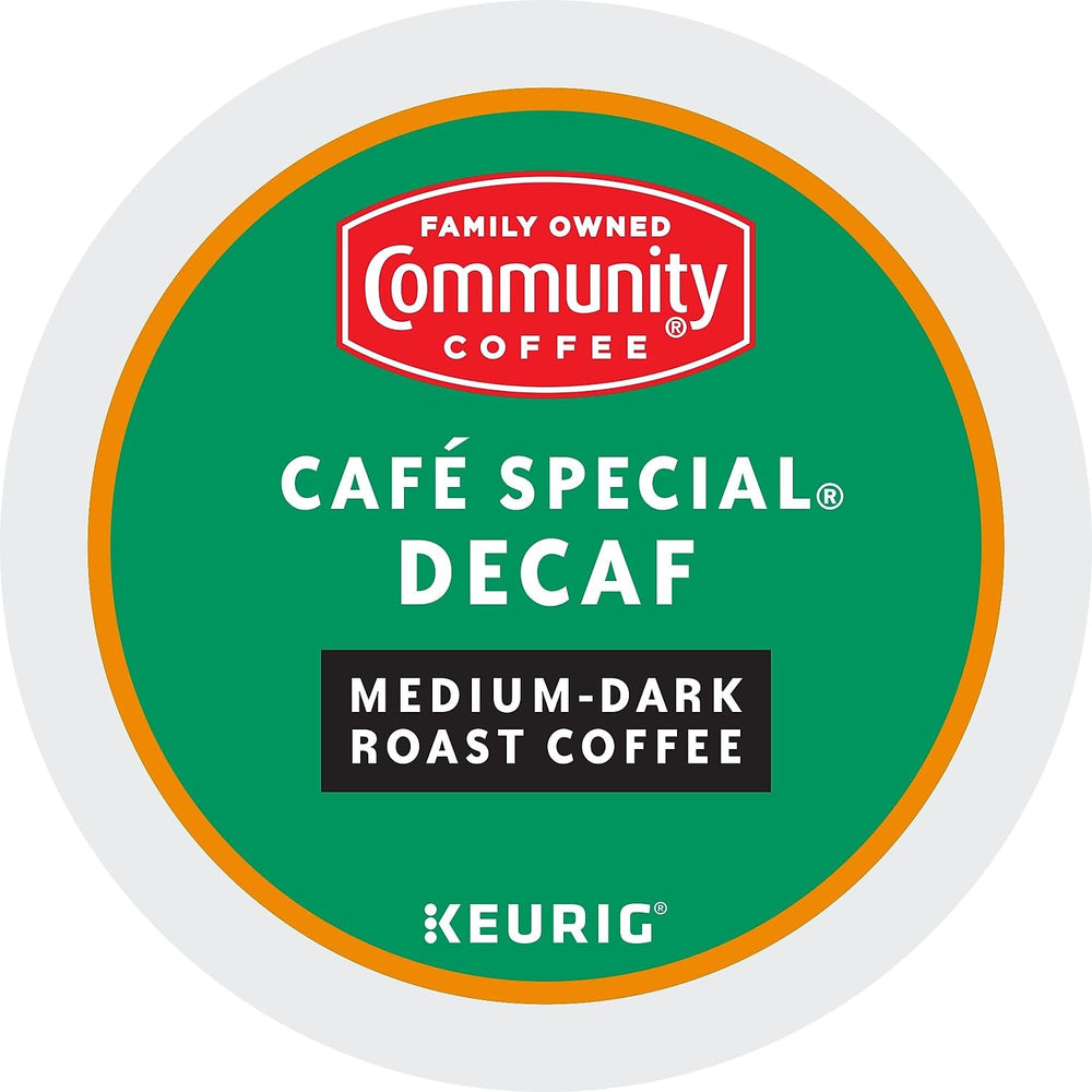 Community Coffee Keurig 2.0 compatible for quick, convenient decaf brewing.