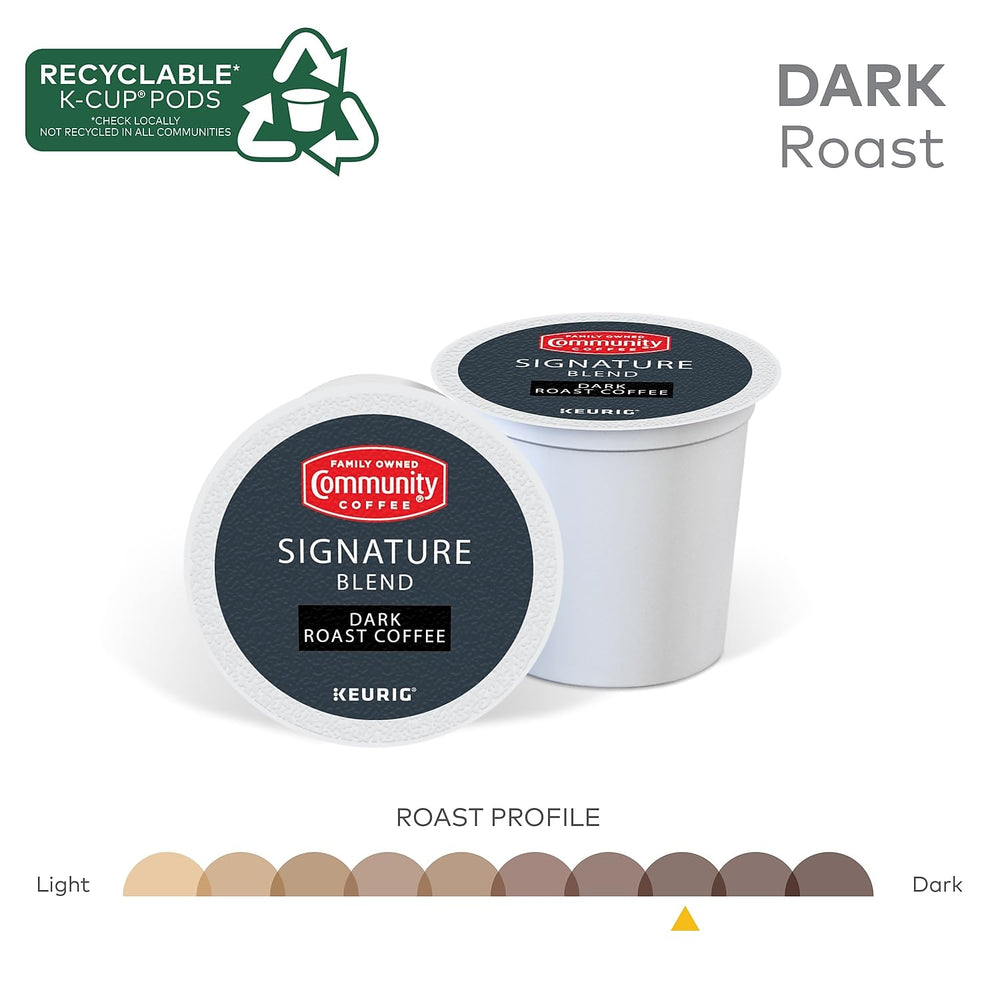 Community Coffee Signature Blend reflects over a century of family-owned heritage.