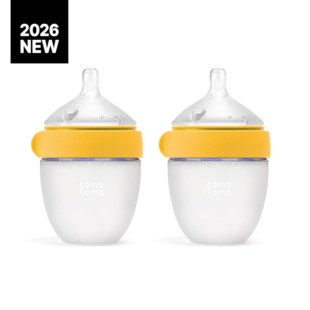 Comotomo Gen2 true slow-flow nipple for natural latch and steady pacing.