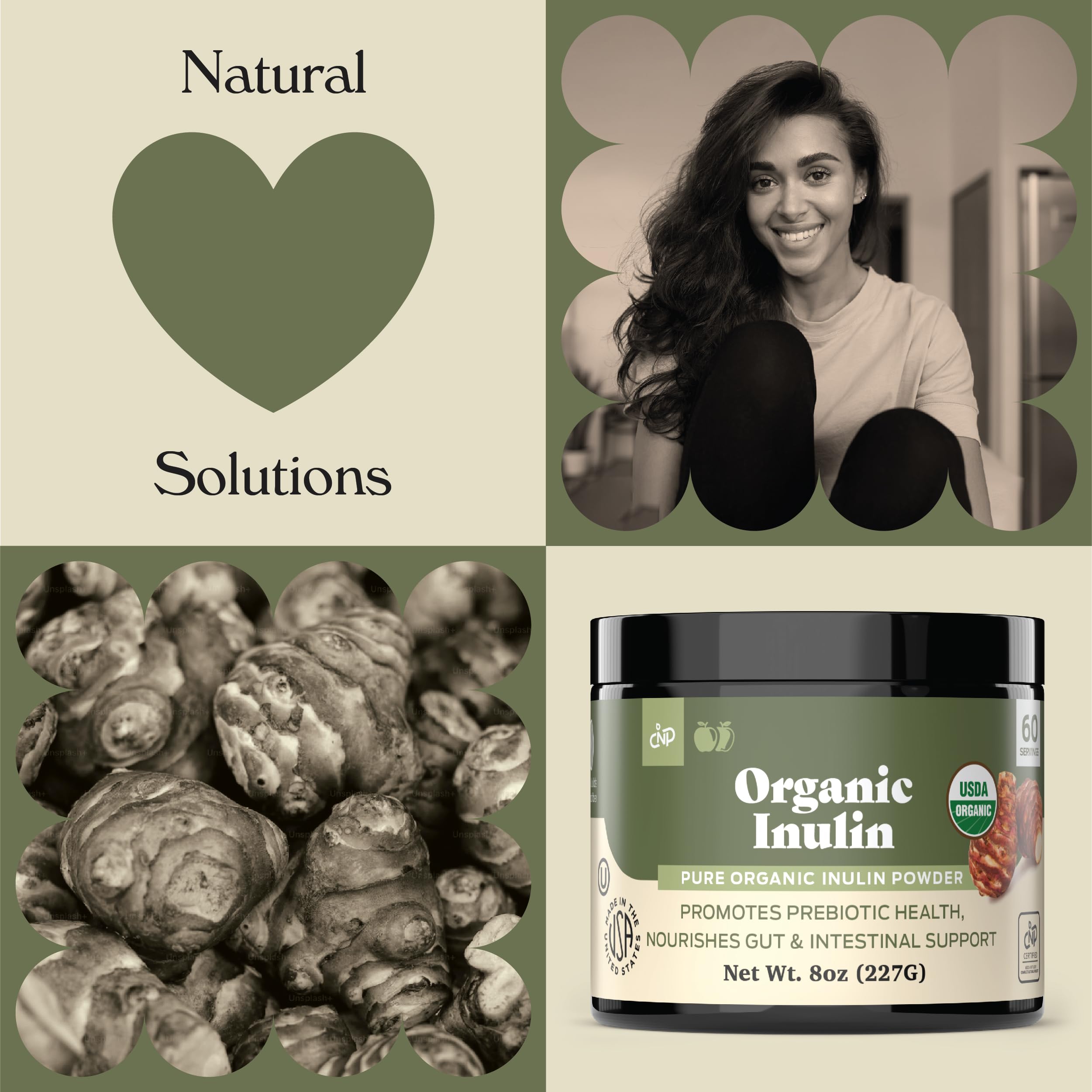 Complete Natural Inulin yogurt mix blends smoothly into yogurt