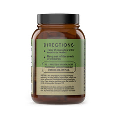 Complete Natural Inulin Capsules packaging box highlighting vegan, non-GMO formula