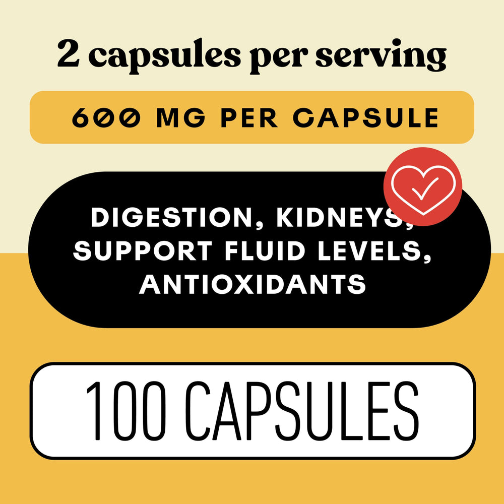 Complete Natural Products dandelion root capsules label shows supplement facts.