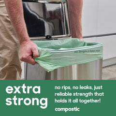 Compostic compostable packaging uses soy inks for eco-friendly labeling