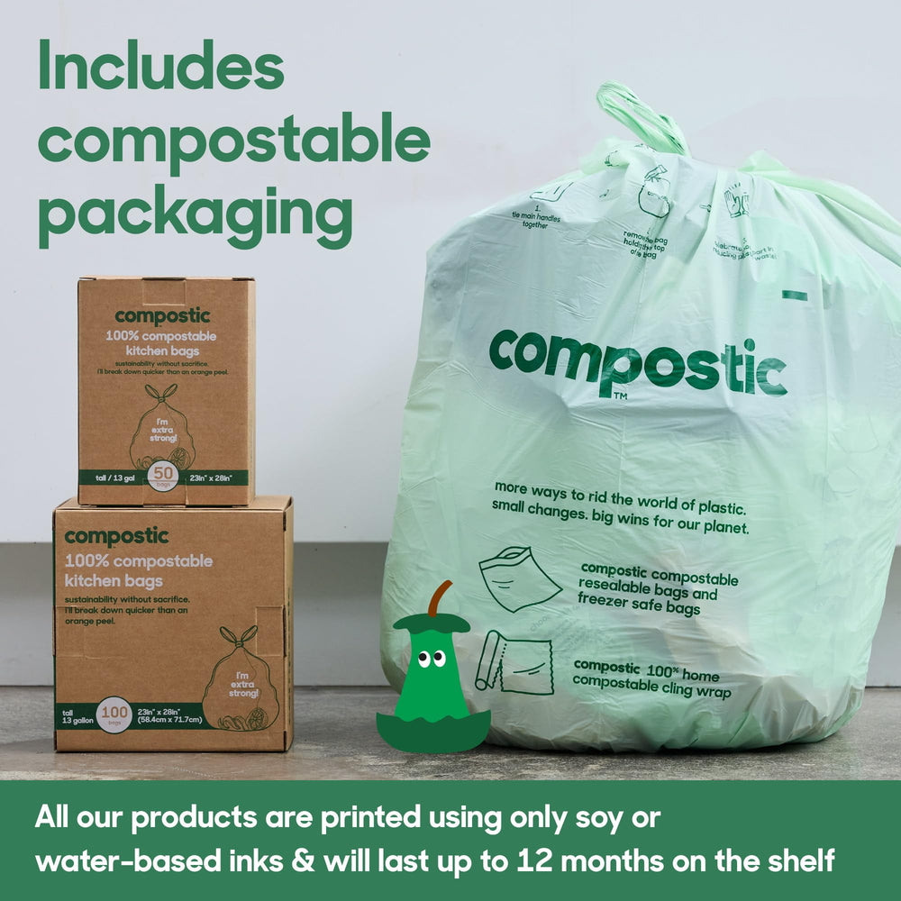 Compostic worm-safe materials meet composting standards for garden soil