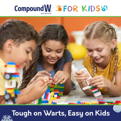 Skin Shield discs surround the wart to protect surrounding skin during treatment