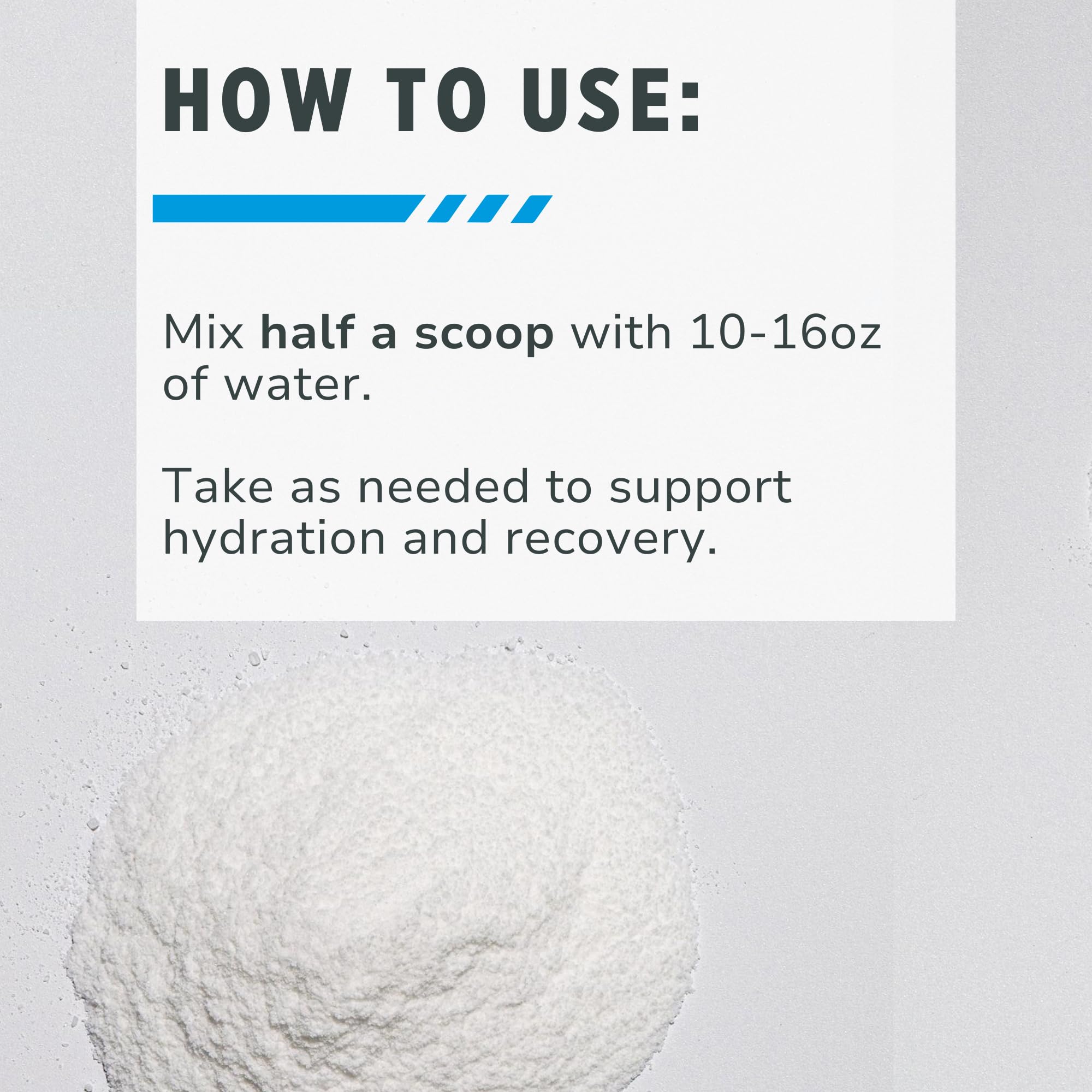 Scoop with CON-CRET Creatine HCl content per serving shown