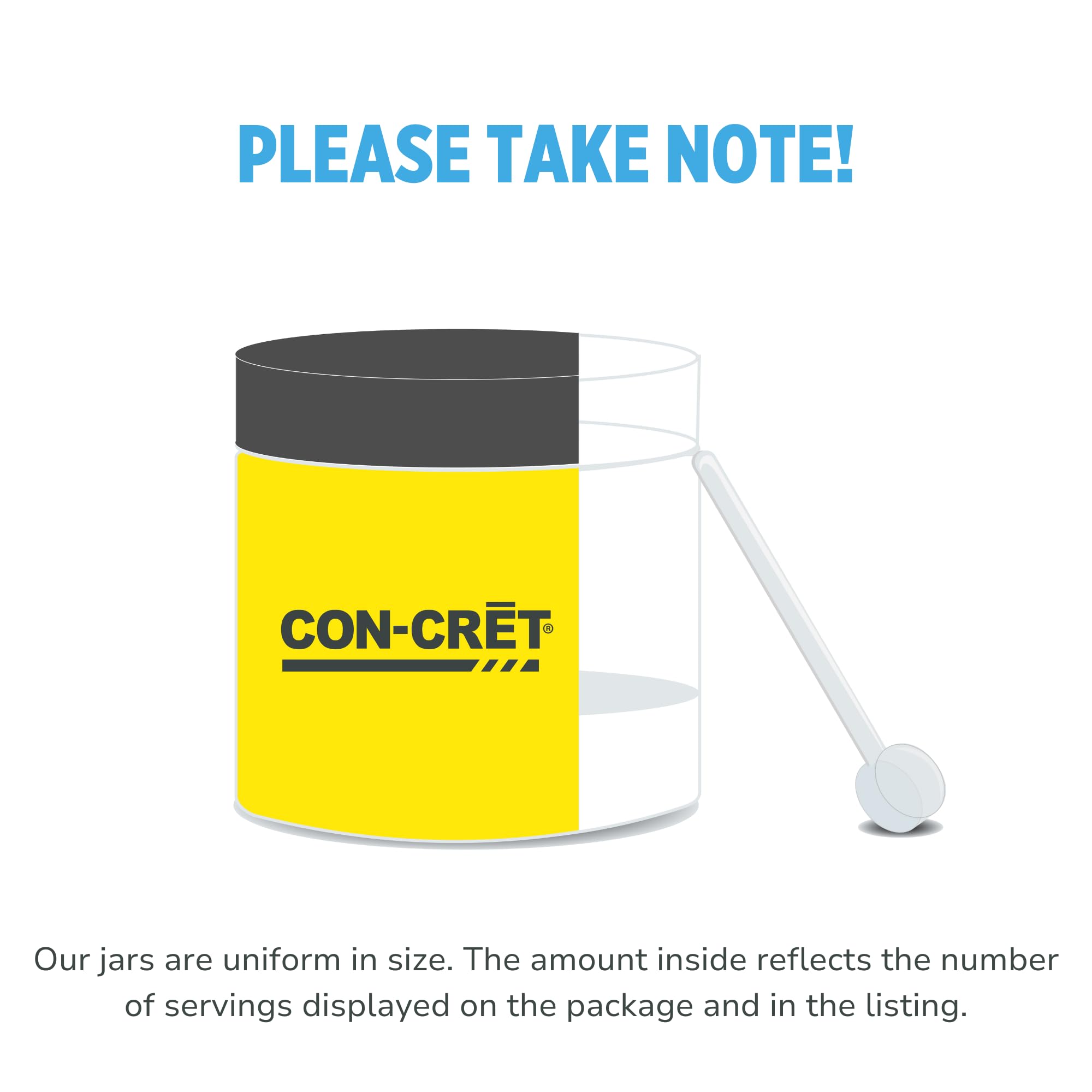 CON-CRET Creatine HCl powder dissolving in water demonstrates quick solubility.