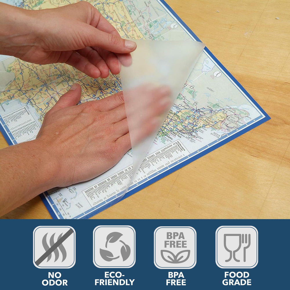 Con-Tact Brand easy-peel liner applies quickly and removes cleanly without leaving residue.