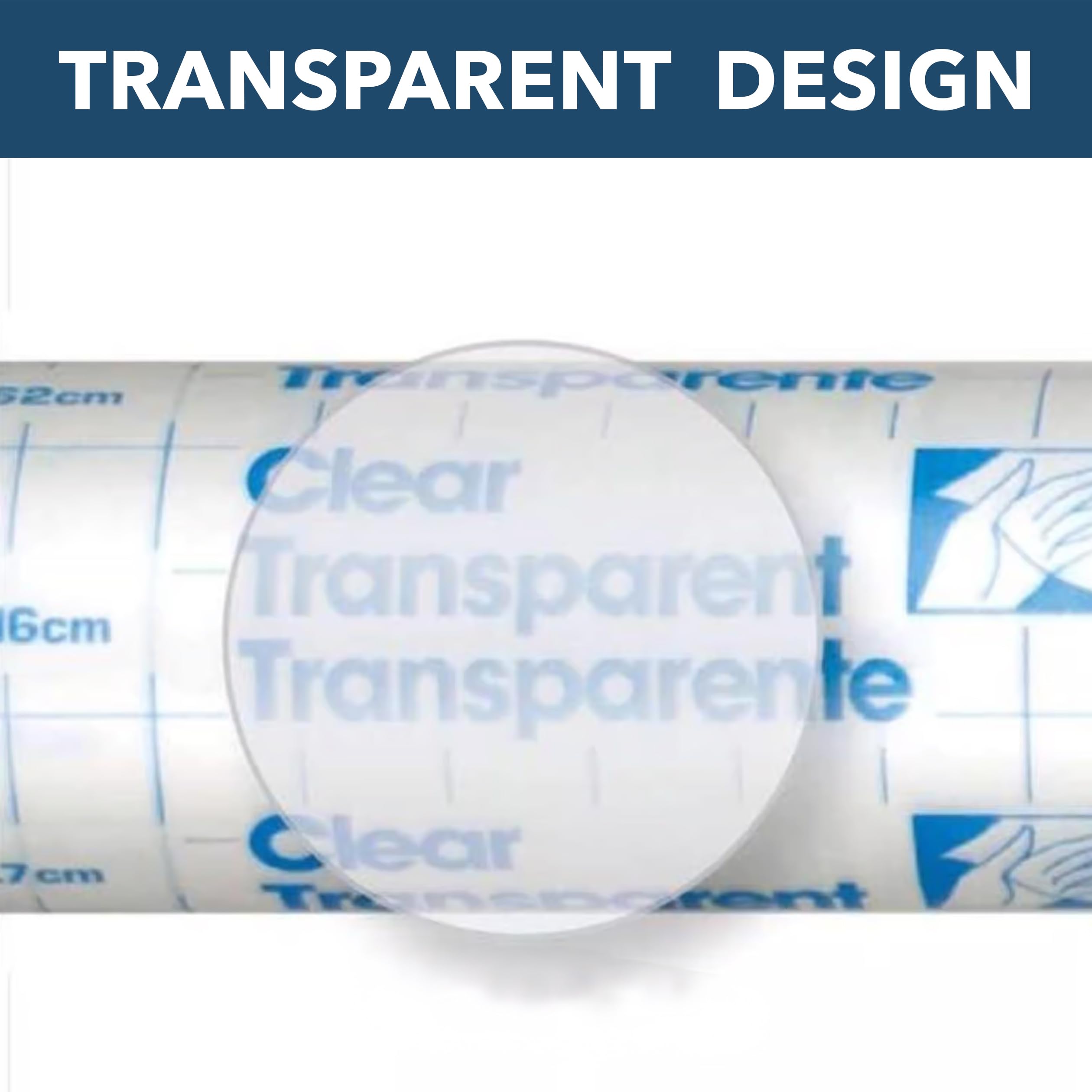 Con-Tact Brand washable shelf liner in workspace enables quick wipe-downs.