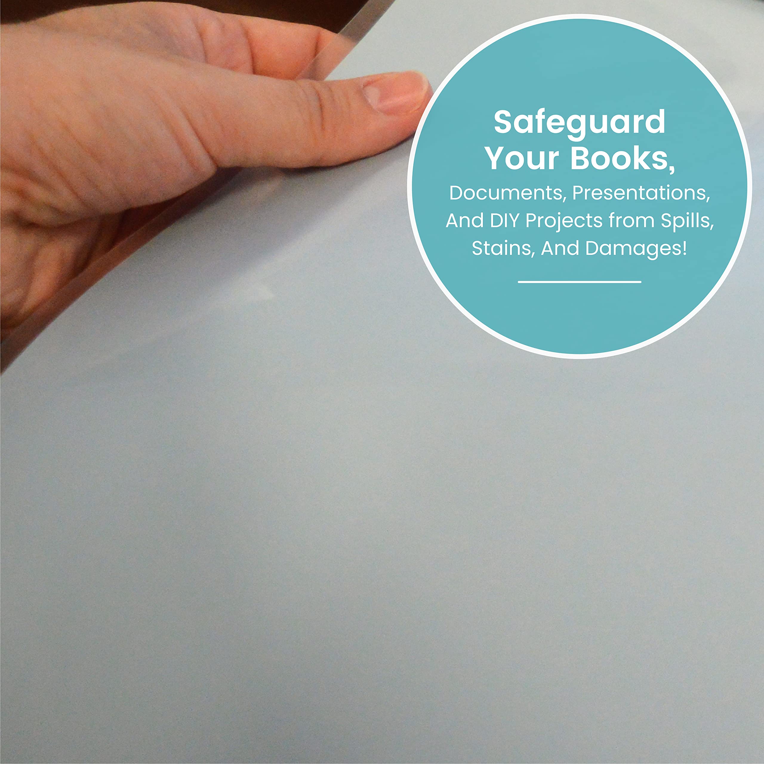 Con-Tact Clear Protective Liner is lightweight yet sturdy for daily use.