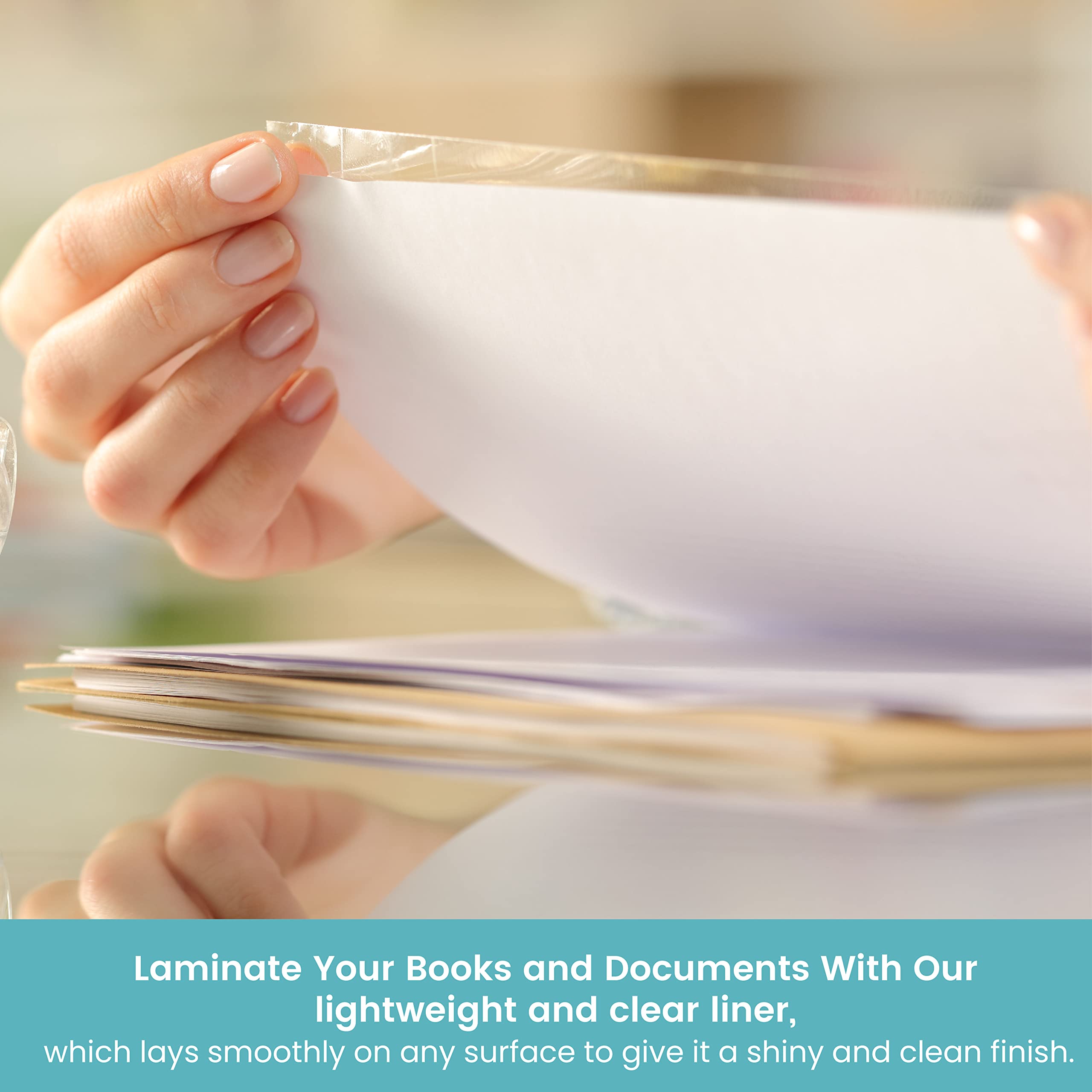 Con-Tact Clear Protective Liner used on maps and reports preserves clarity.