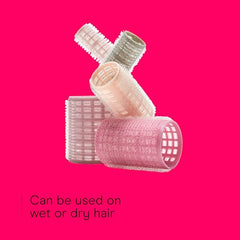 Conair self-grip rollers used on wet or dry hair with no pins