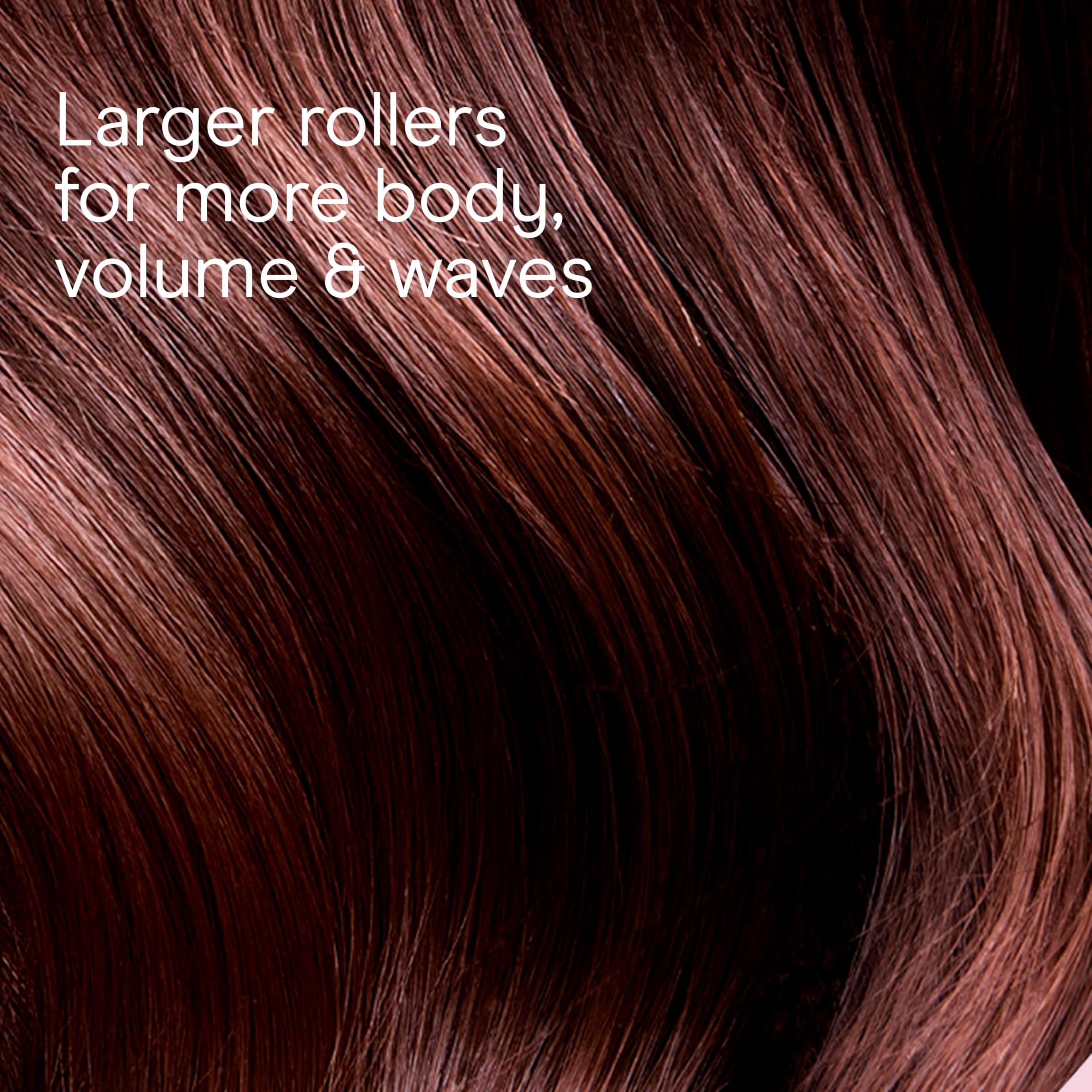 Conair heatless curls set minimizes indentation marks compared to traditional rollers