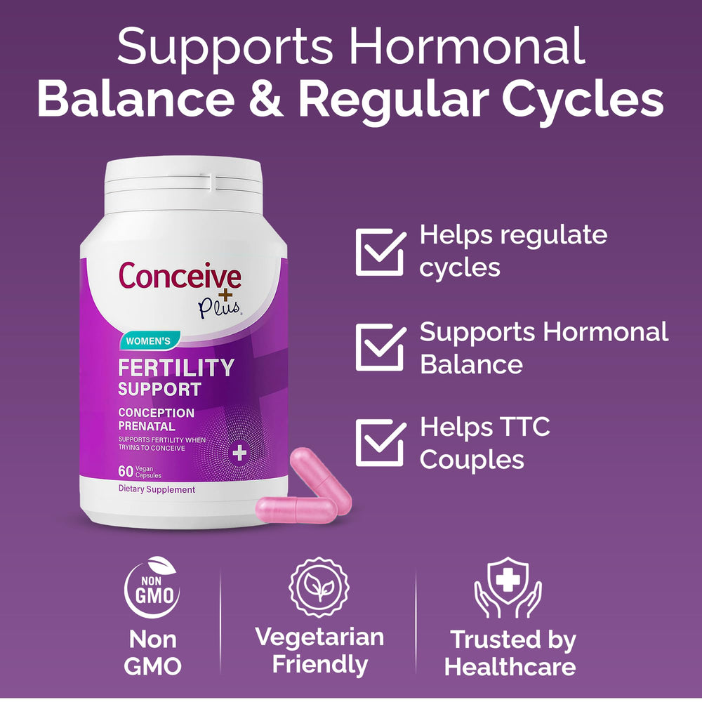 Lifestyle calendar with pills suggests planning preconception use.