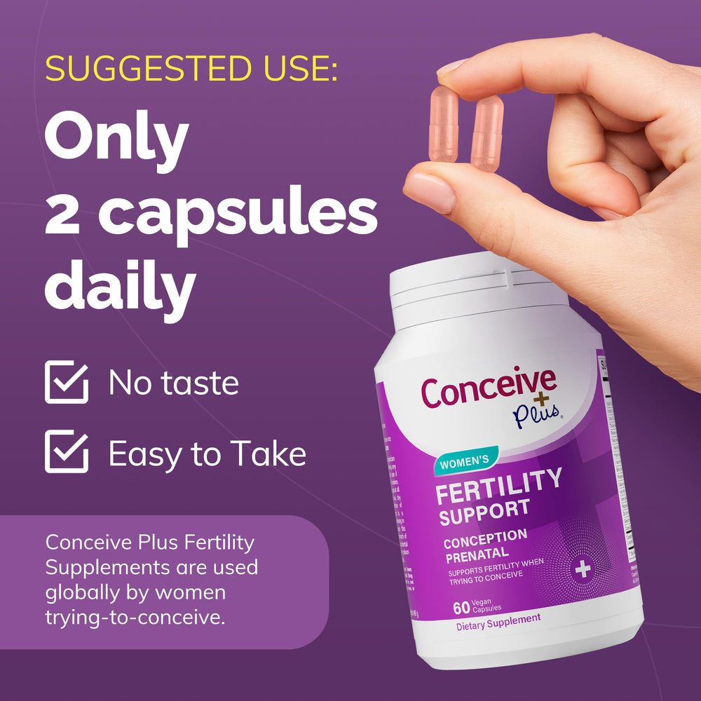 Two capsules on a clean surface demonstrate daily dosing.