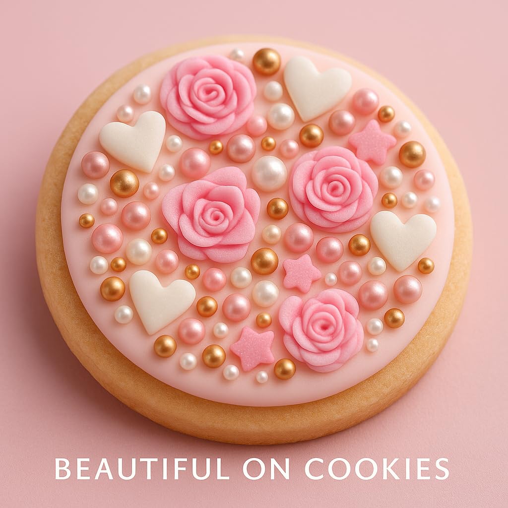 Confect vermcelli sprinkles provide delicate texture for cookies and cakes