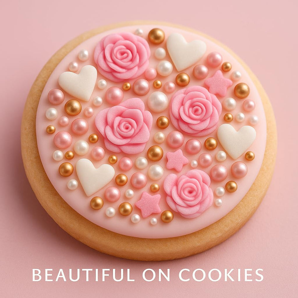 Confect vermcelli sprinkles provide delicate texture for cookies and cakes