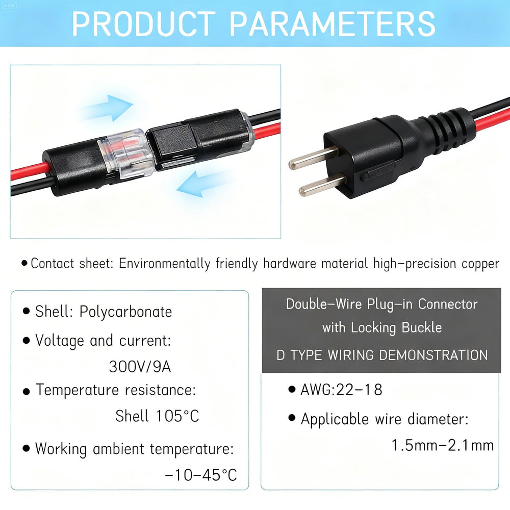 Low-voltage hardware suitable for home decor and crafts.