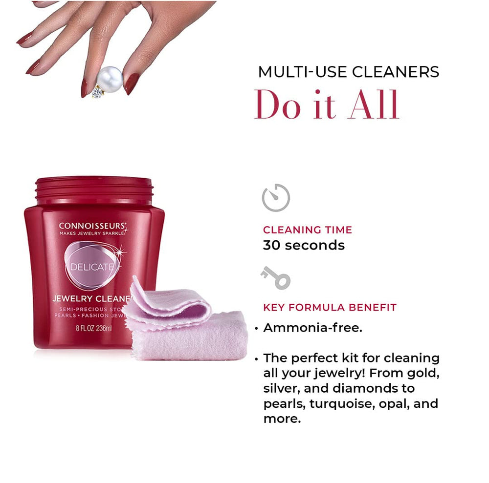 CONNOISSEURS Dip Tray included for effective at-home cleaning