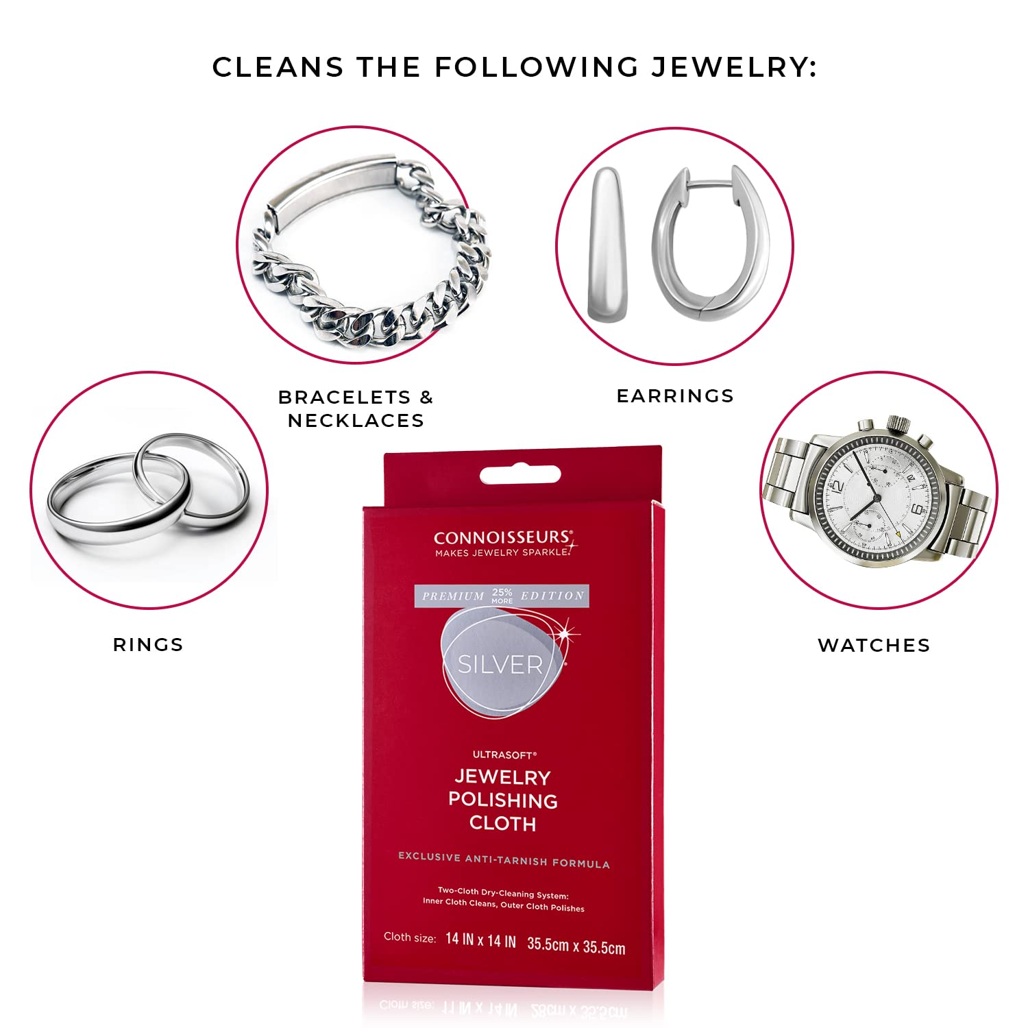 On-the-go silver care with CONNOISSEURS Premium Edition