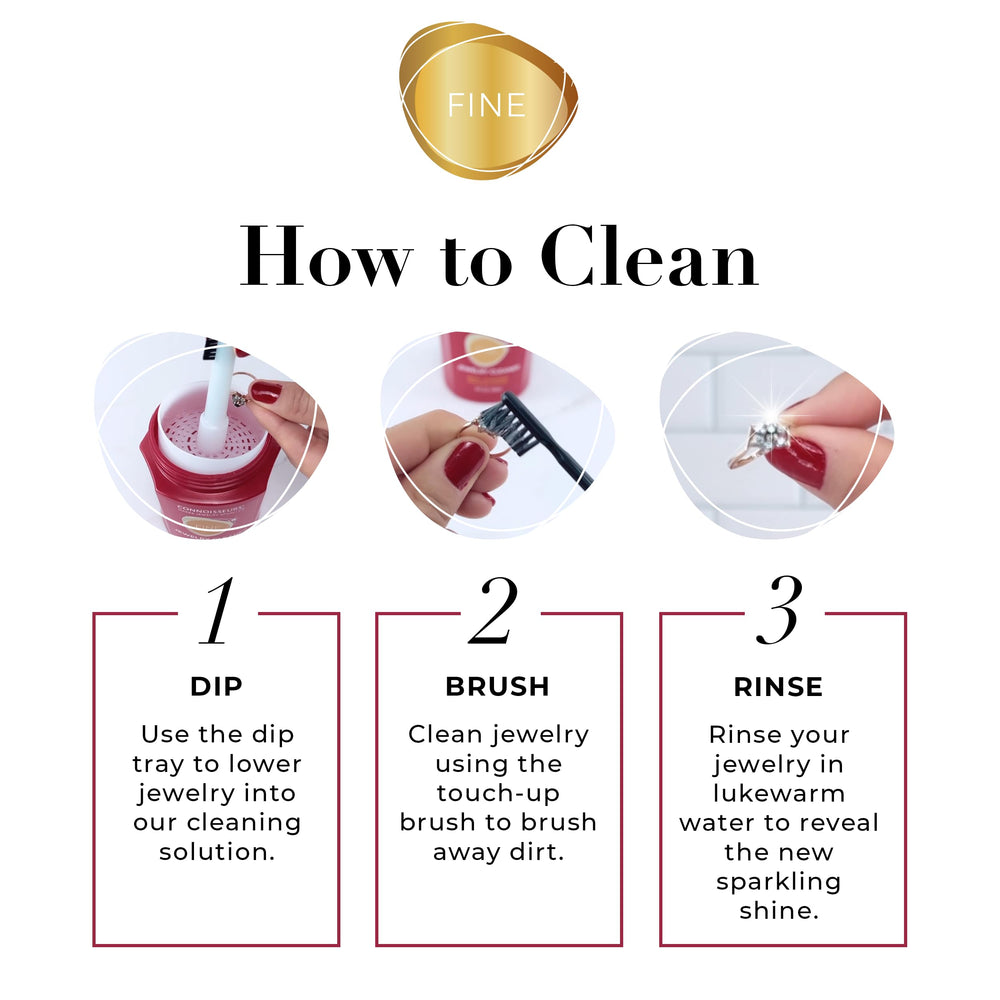CONNOISSEURS silver cleaner restores shine on sterling silver pieces