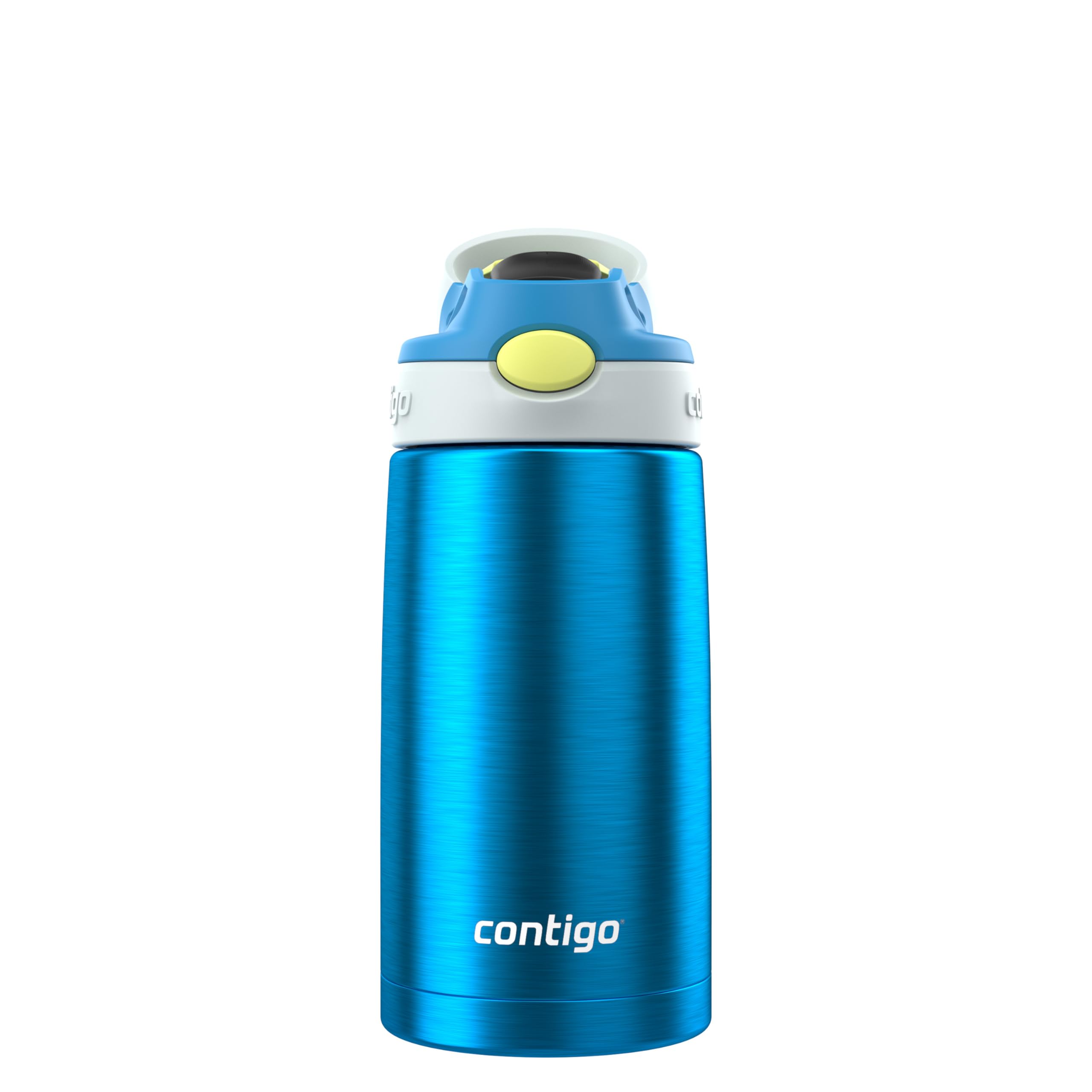 Contigo Autospout bottle blue poppy glacier highlights insulated performance for cold drinks