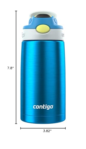 Contigo Autospout for ages 3-up emphasizes kid-friendly design and safe hydration