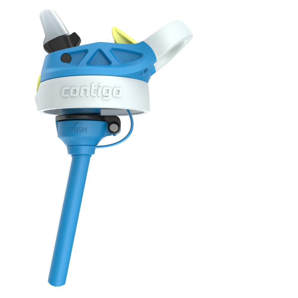Contigo Autospout straw disassembly-cleaning allows thorough cleaning with no loose parts