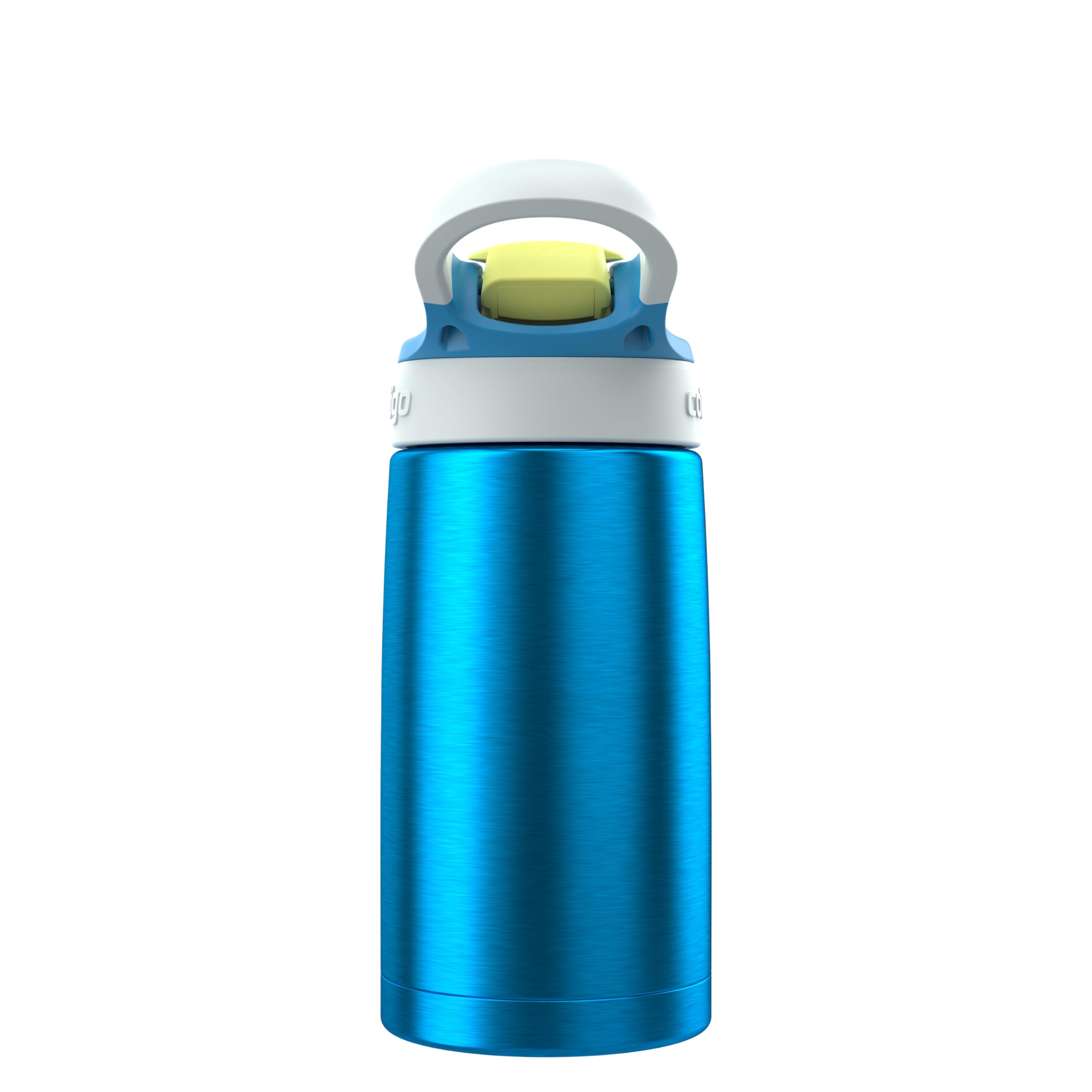 Contigo Autospout straw pop-up demonstrates easy one-handed drinking for kids