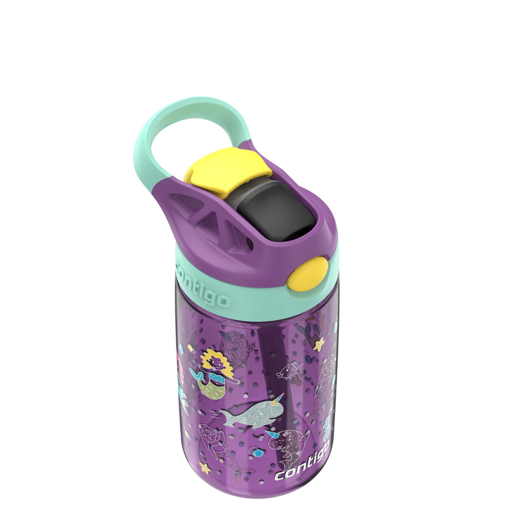 Contigo Kids bottle easy-clean lid minimizes dirt buildup