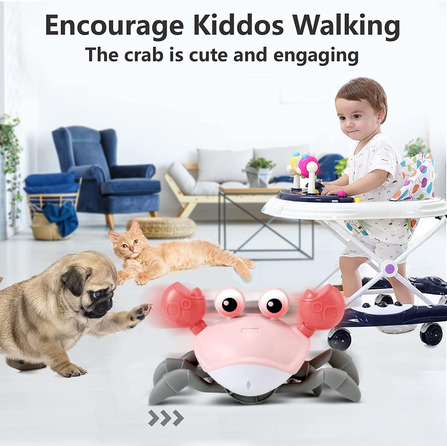Control Future crab toy makes a thoughtful baby gift for early play