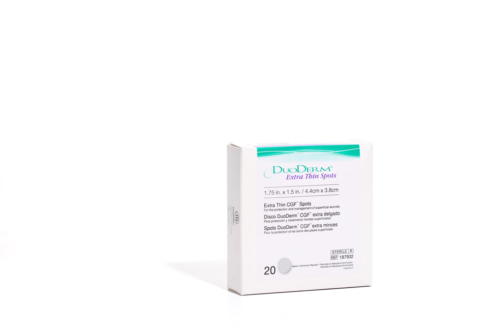 DuoDERM latex-free dressing remains comfortable for sensitive skin