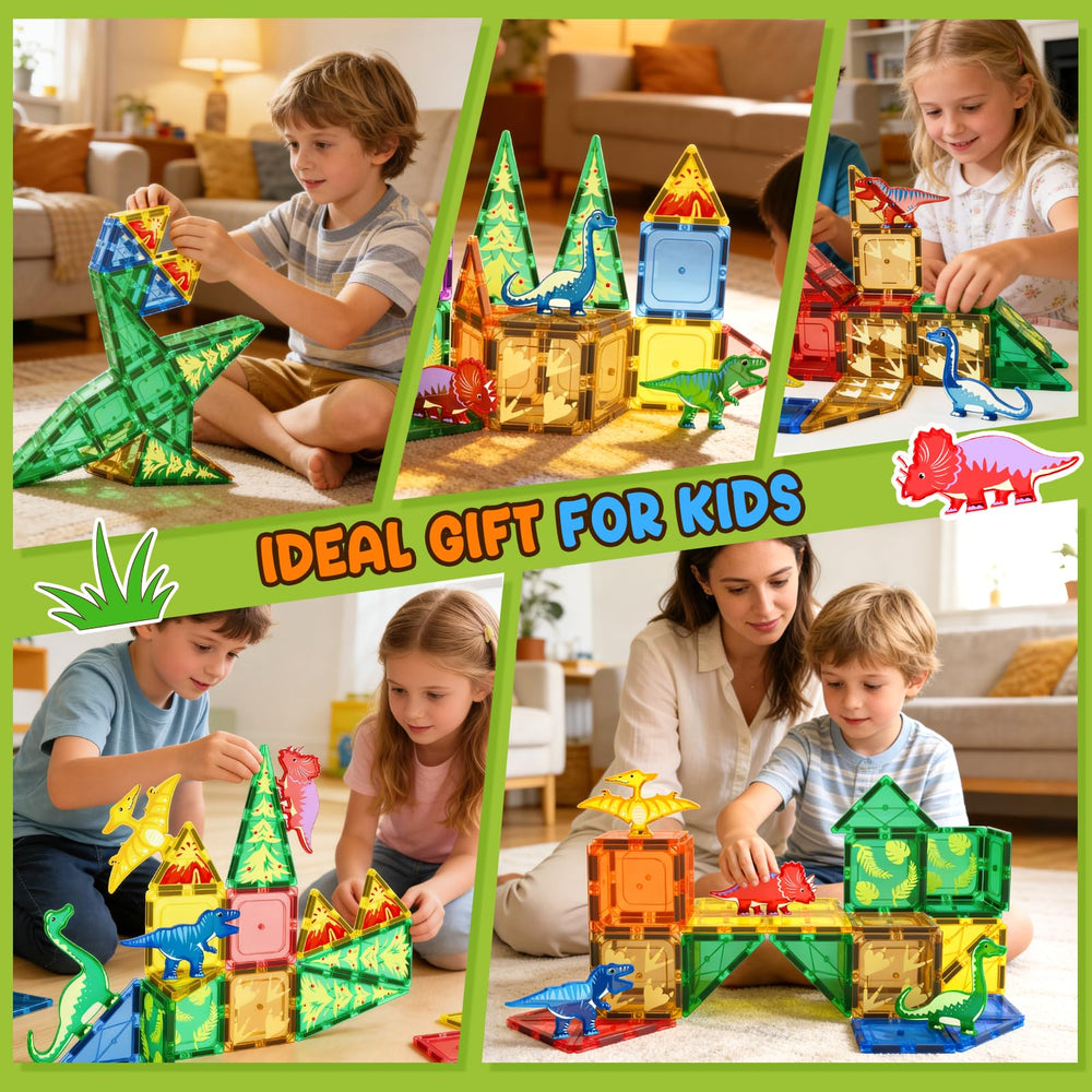 Coodoo Tree-leaves tiles inspire jungle scenes and open-ended storytelling.