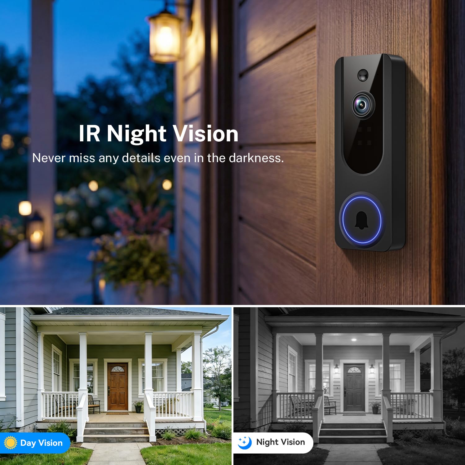 Cookedixo AI human-detection doorbell reduces false alerts for more reliable monitoring.